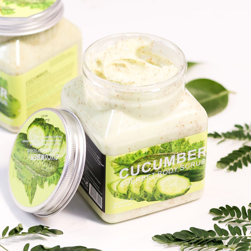 Wokali Cucumber Body Scrub (350ml)