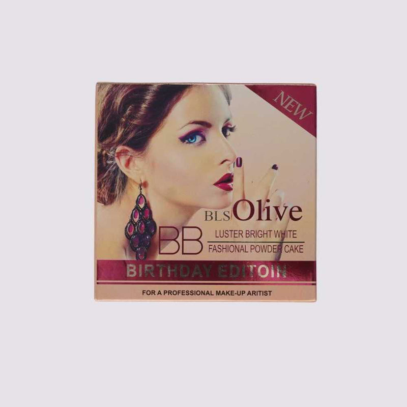 Olive BB Luster Bright White Powder Cake