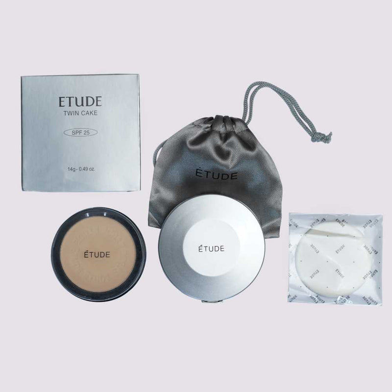 ETUDE Twin Cake (Refill and Puff)