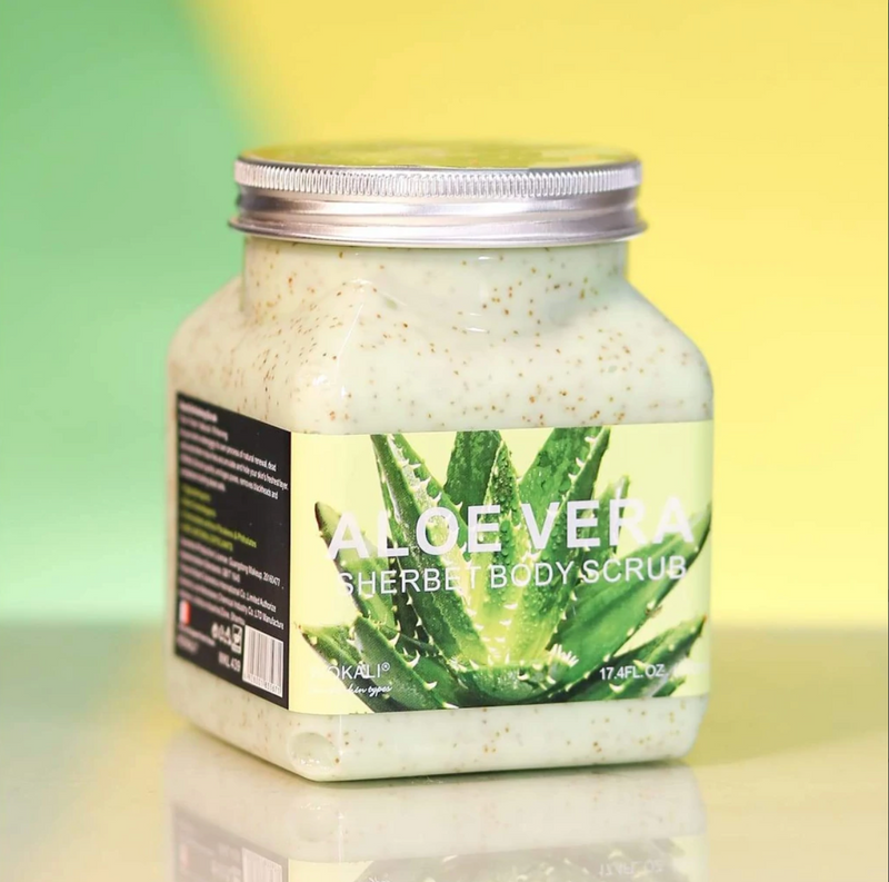 Wokali Aloe Vera Body Scrub (350ml)