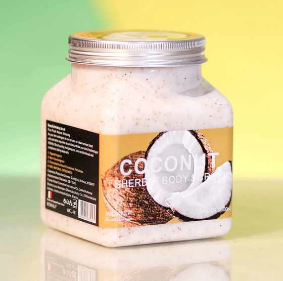 Wokali Coconut Body Scrub (350ml)