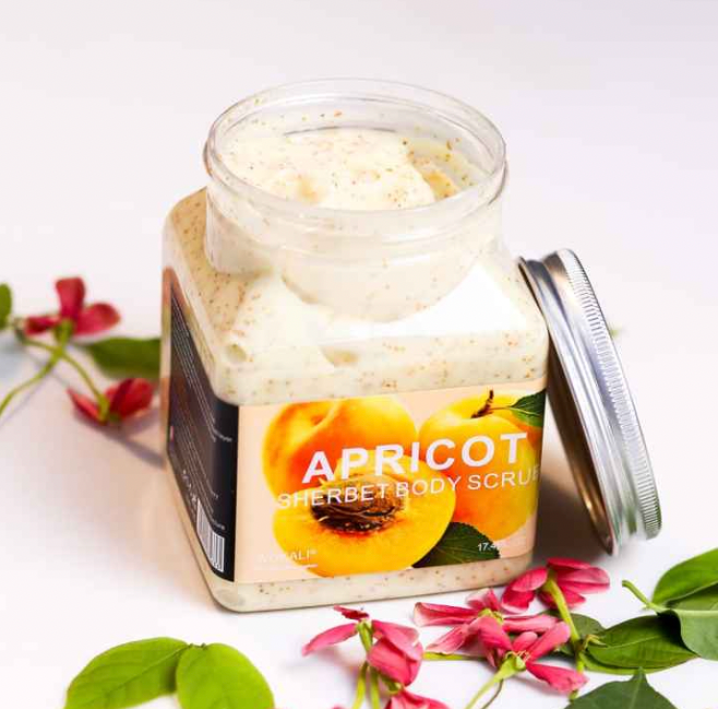 Wokali Apricot Body Scrub (350ml)