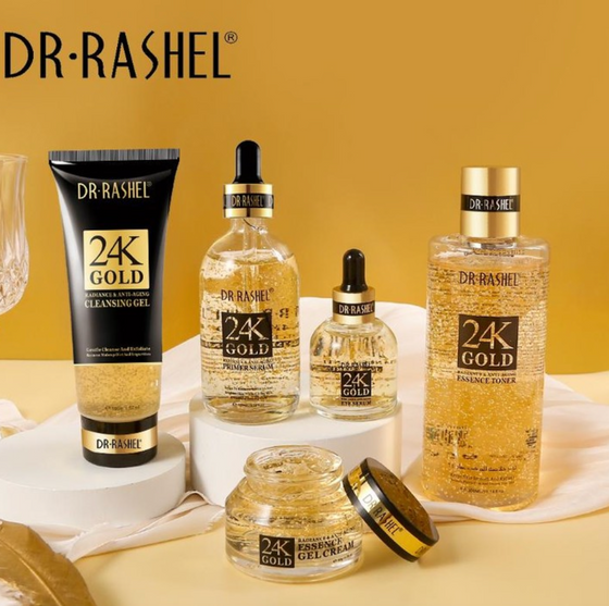 Dr Rashel 24K Gold Radiance & Anti-Aging Skin Care Set (Set Of 5)