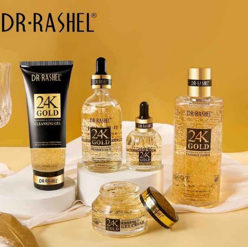 Dr Rashel 24K Gold Radiance & Anti-Aging Skin Care Set (Set Of 5)