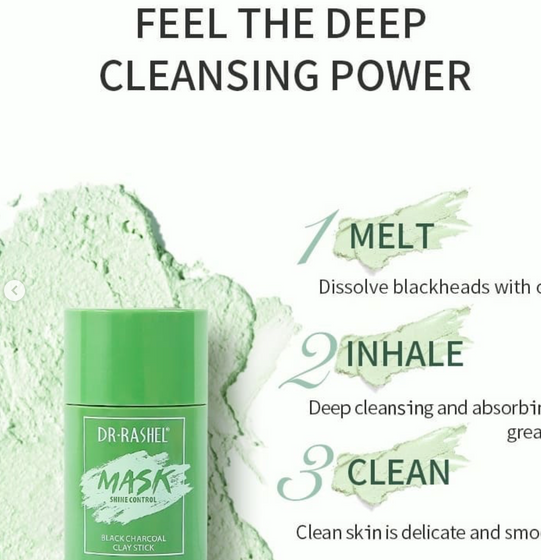 Dr. Rashel Green Tea Clay Stick