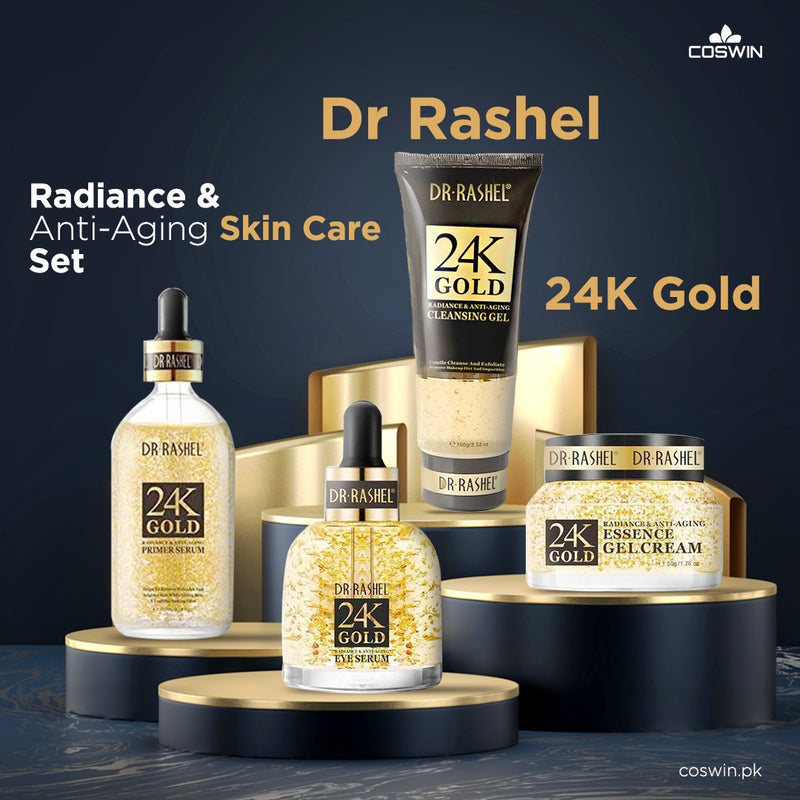 Dr Rashel 24K Gold Radiance & Anti-aging Skin Care Set (Set of 4)