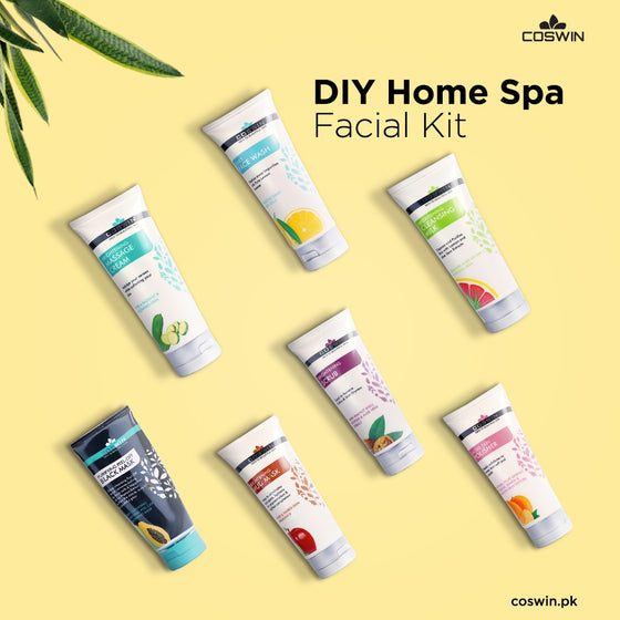 DIY Home Spa Facial Kit (Set of 7)