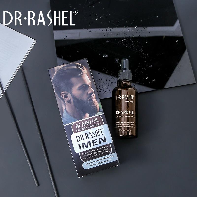 Dr. Rashel Beard Oil with Argan Oil + Vitamin E for Men