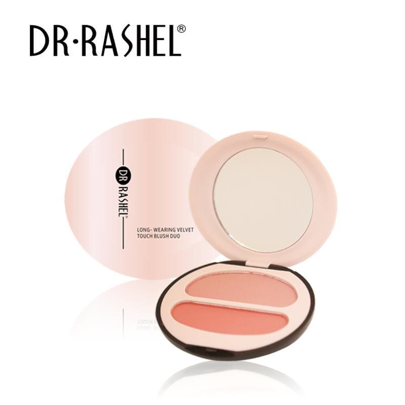Dr Rashel Long Wearing Velvet Touch Blush DUO