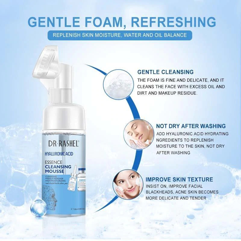 Dr. Rashel Hyaluronic Acid Essence Cleansing Mousse