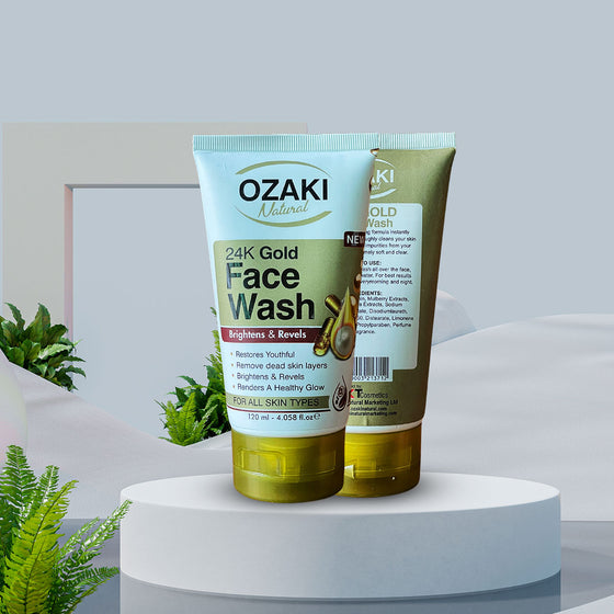Ozaki 24k Gold Face Wash